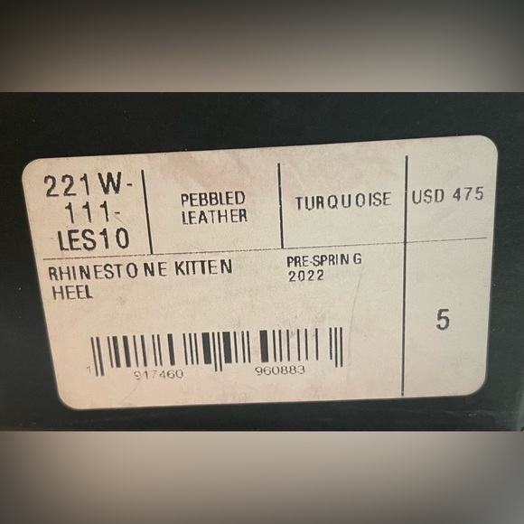 EUC / VGUC Rachel Comey Rhinestone Kitten Heels Sz 5 - Picture 7 of 10